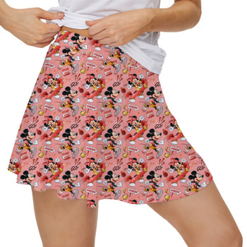 Women's Skort - Mickey and Minnie Marathon RunDisney Inspired