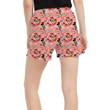 Women's Run Shorts with Pockets - Mickey and Minnie Marathon RunDisney Inspired