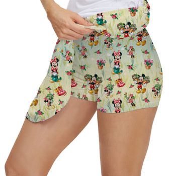 Women's Skort - Gardener Mickey and Minnie