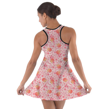 Cotton Racerback Dress - Summer Fruits - Peaches