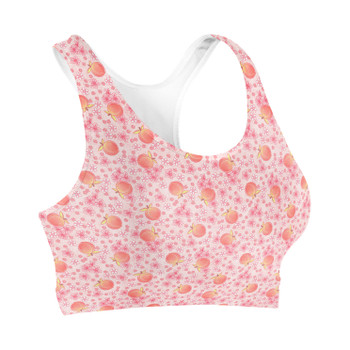 Sports Bra - Summer Fruits - Peaches