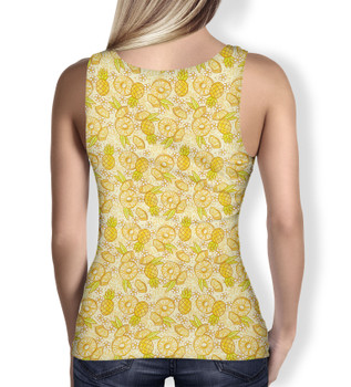 Women's Tank Top - Summer Fruits - Pineapple