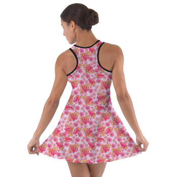 Cotton Racerback Dress - Summer Fruits - Strawberry