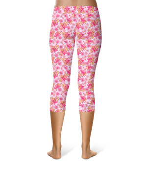 Sport Capri Leggings - Summer Fruits - Strawberry