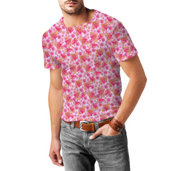 Men's Cotton Blend T-Shirt - Summer Fruits - Strawberry