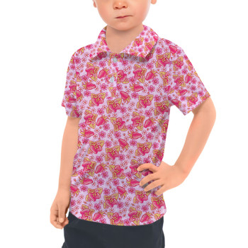 Kids Polo Shirt - Summer Fruits - Strawberry