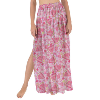 Maxi Sarong Skirt - Summer Fruits - Watermelon