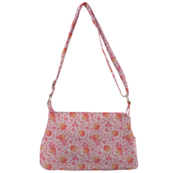 Shoulder Pocket Bag - Summer Fruits - Peaches