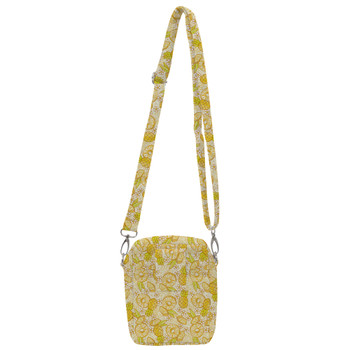 Belt Bag with Shoulder Strap - Summer Fruits - Pineapple