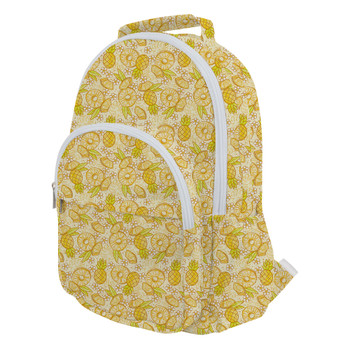 Pocket Backpack - Summer Fruits - Pineapple