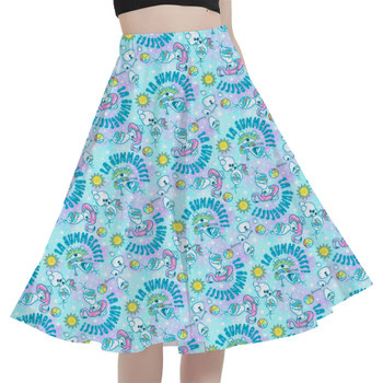 A-Line Pocket Skirt - Olaf In Sumerrr!