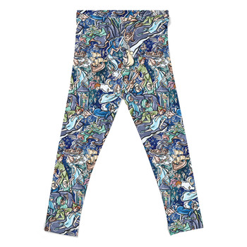 Girls' Leggings - Neverland Adventures