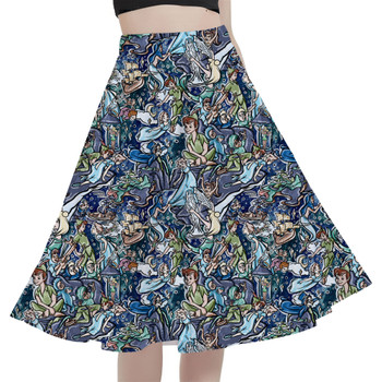 A-Line Pocket Skirt - Neverland Adventures