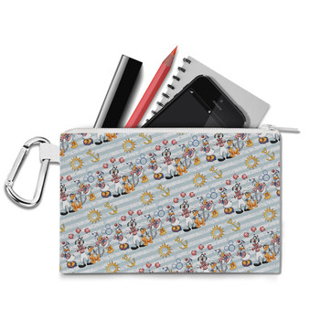 Canvas Zip Pouch - Cruise Set Sail with Goofy & Friends