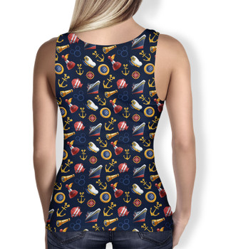 Women's Tank Top - Cruise Mouse Ear Icons