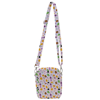 Belt Bag with Shoulder Strap - Rapunzel Princess Icons