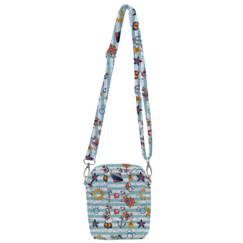 Belt Bag with Shoulder Strap - Cruise Sailor Donald & Daisy