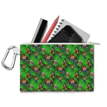 Canvas Zip Pouch - Minnie & Friends as Hocus Pocus Witches