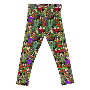 Girls' Leggings - Mickey Mouse Halloween Mashup