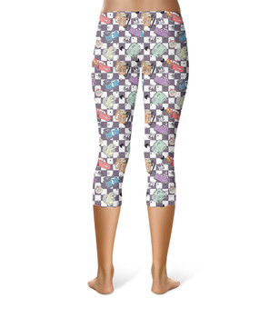 Sport Capri Leggings - Halloween Cars