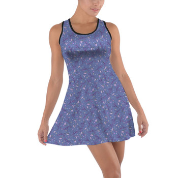 Cotton Racerback Dress - Lavender Vibes