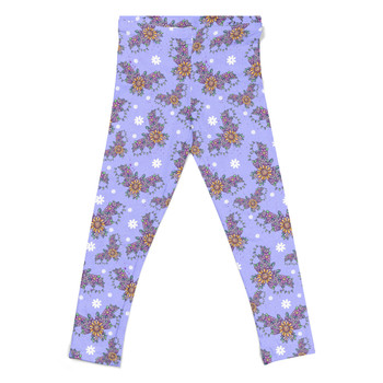 Girls' Leggings - Blooming Bats