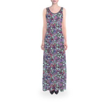 Flared Maxi Dress - Butterfly Planchettes