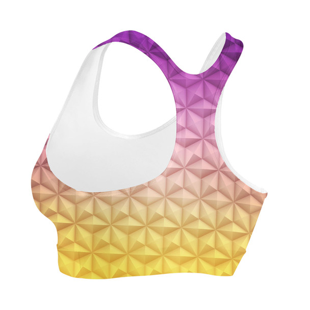 Sports Bra - Epcot Spaceship Earth