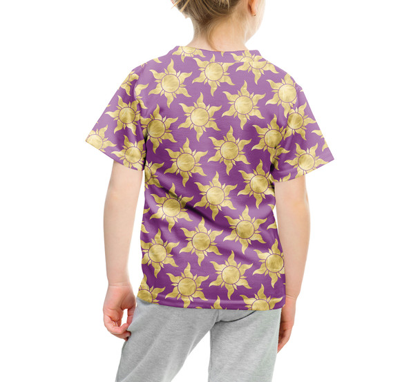 Youth Cotton Blend T-Shirt - Tangled Suns