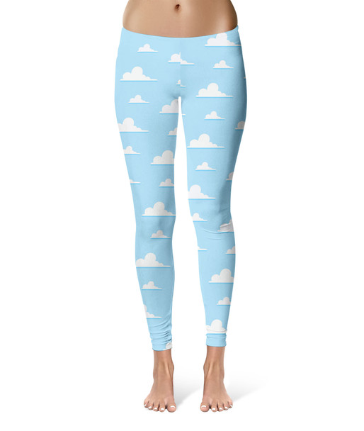 Sport Leggings - Pixar Clouds