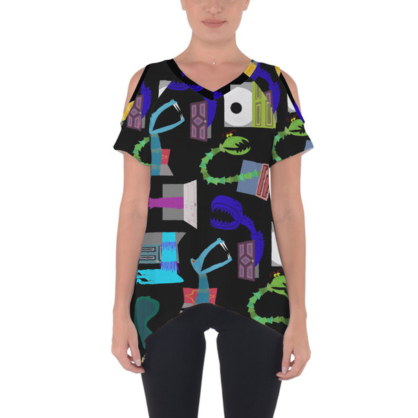 Cold Shoulder Tunic Top - Monsters in Closets