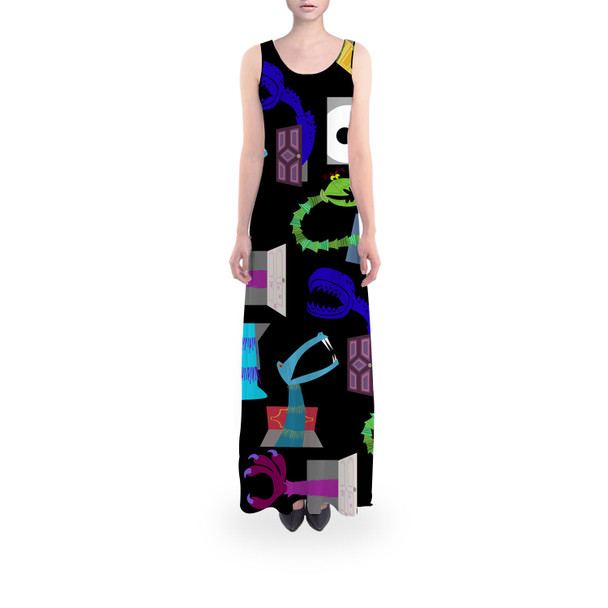 Flared Maxi Dress - Monsters in Closets