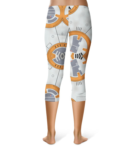 Sport Capri Leggings - Little Round Droid