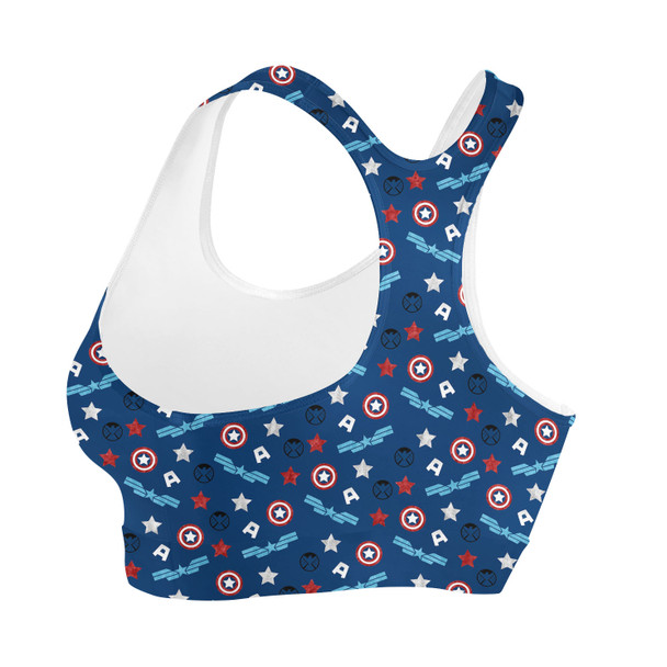 Sports Bra - American Superhero