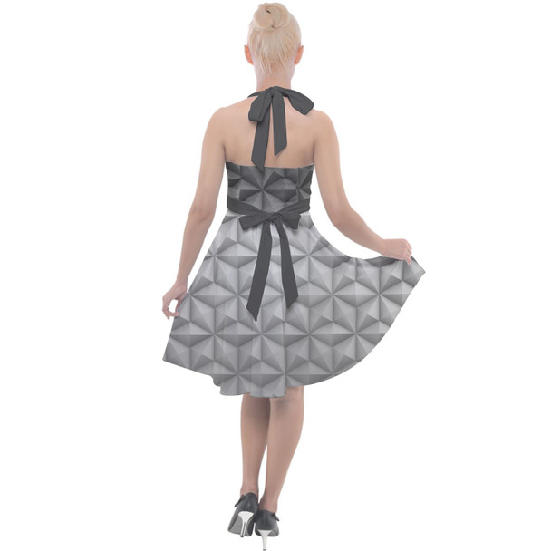 Halter Vintage Style Dress - EPCOT Icon