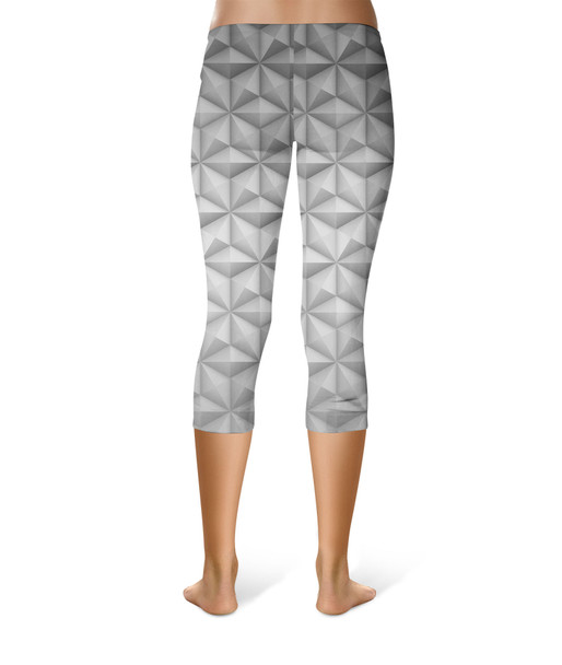 Sport Capri Leggings - EPCOT Icon