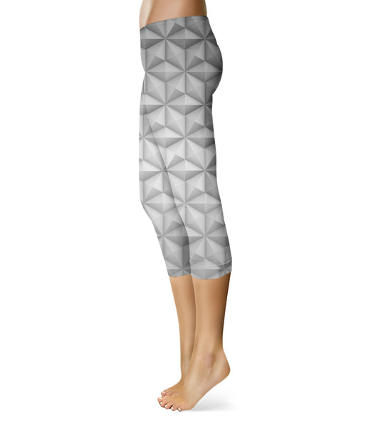 Sport Capri Leggings - EPCOT Icon