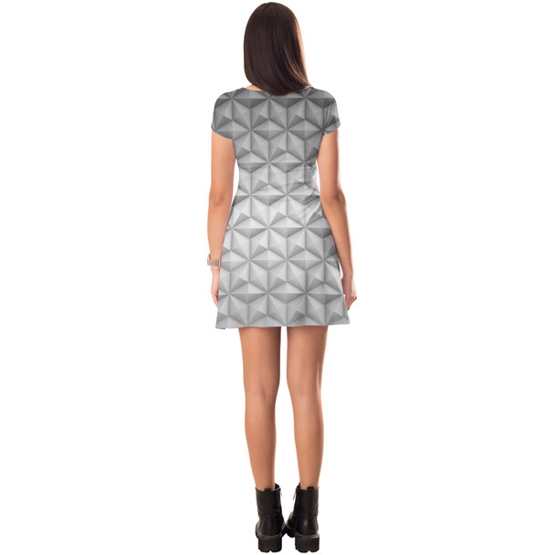 Short Sleeve Dress - EPCOT Icon