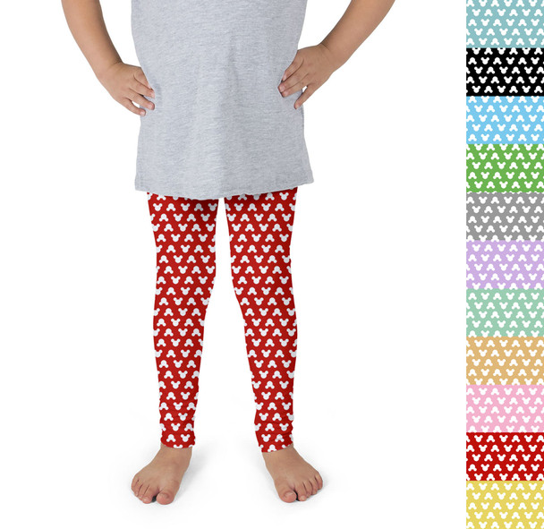 Girls' Leggings - Mouse Ears Polka Dots