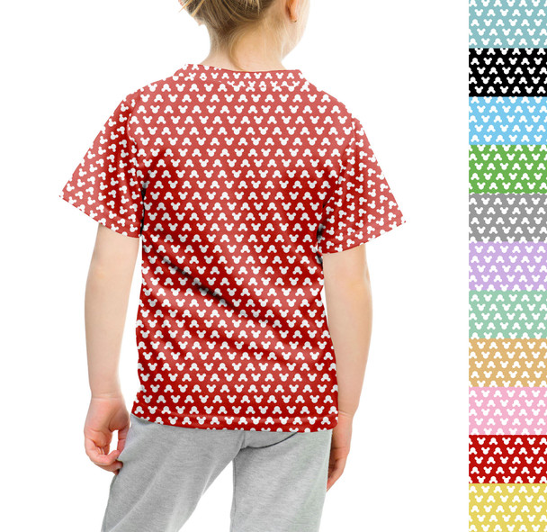 Youth Cotton Blend T-Shirt - Mouse Ears Polka Dots