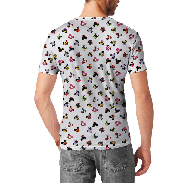 Men's Cotton Blend T-Shirt - Villains Mouse Ears