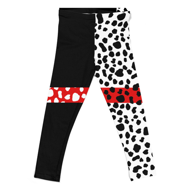 Girls' Leggings - Cruella de Vil Villains Inspired