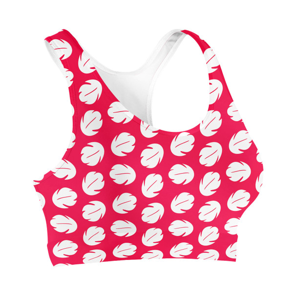 Sports Bra - Lilo Hawaiian Dress