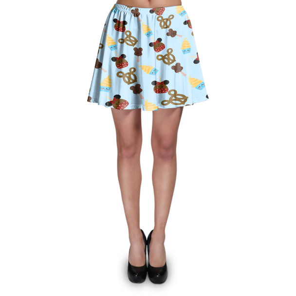 Skater Skirt - Snack Goals Disney Parks Inspired