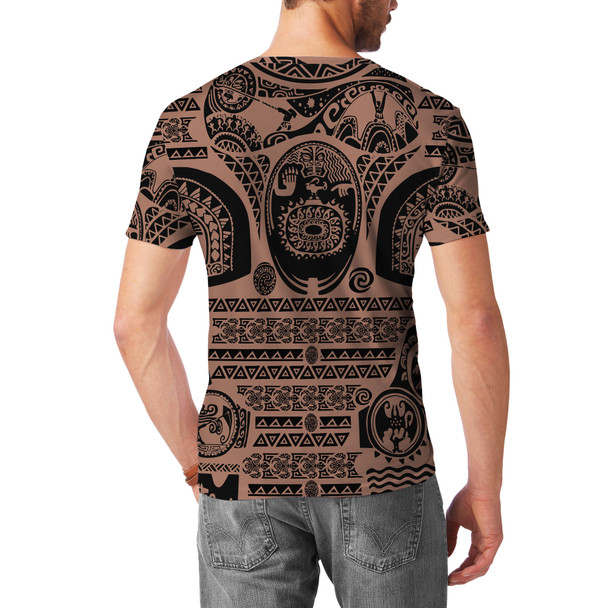 Men's Sport Mesh T-Shirt - Maui Tattoos Moana Inspired