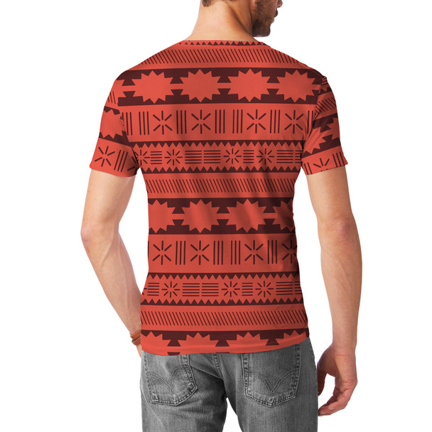 Men's Sport Mesh T-Shirt - Moana Tribal Print