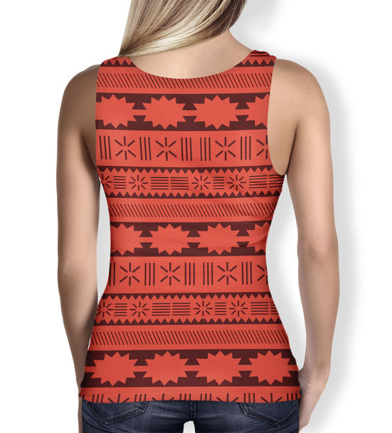 Women's Tank Top - Moana Tribal Print