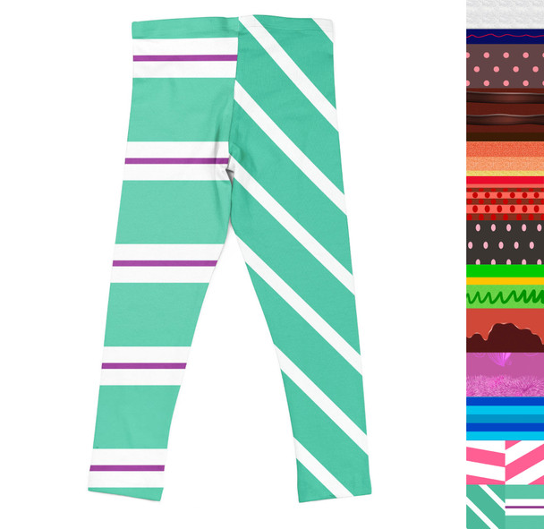 Girls' Leggings - Sugar Rush Racers Wreck It Ralph Inspired