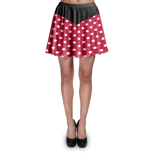 Skater Skirt - Minnie Rock The Dots