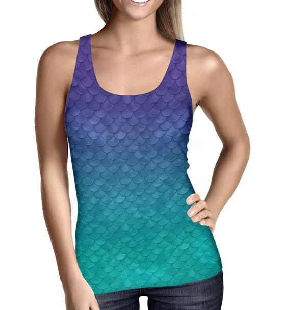 Women's Tank Top - Ariel Mermaid Inspired